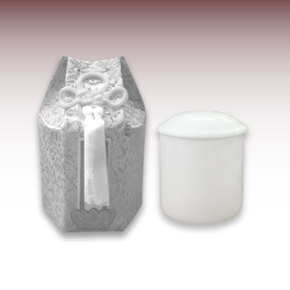 2.3寸白並壷六角袋ｾｯﾄ